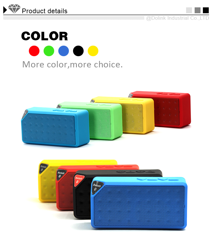 Portable Mini Wireless Bluetooth Speaker Built-in Microphone