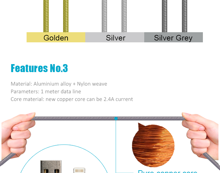 A Male to Micro B Charge and Sync Universal Reversible USB 2.0 Cable