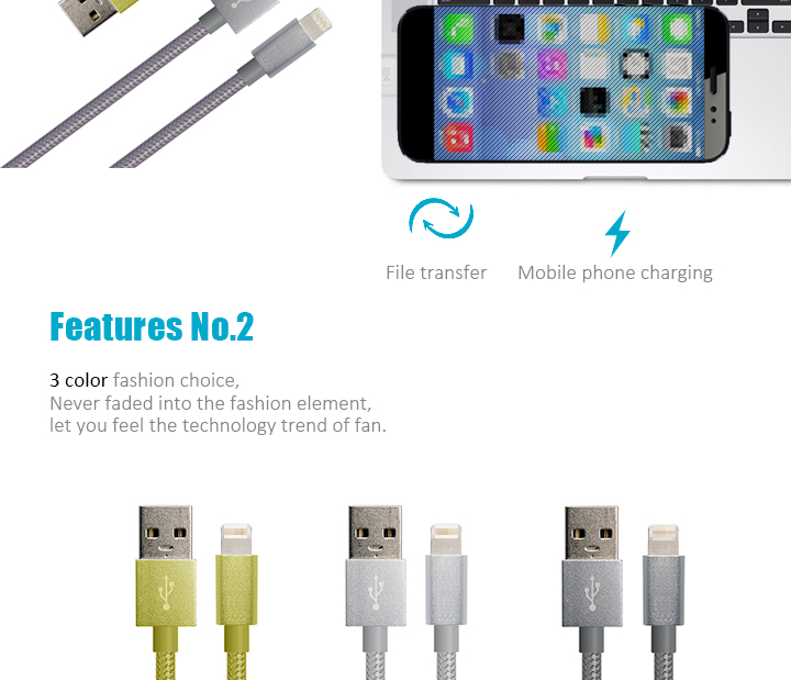 A Male to Micro B Charge and Sync Universal Reversible USB 2.0 Cable