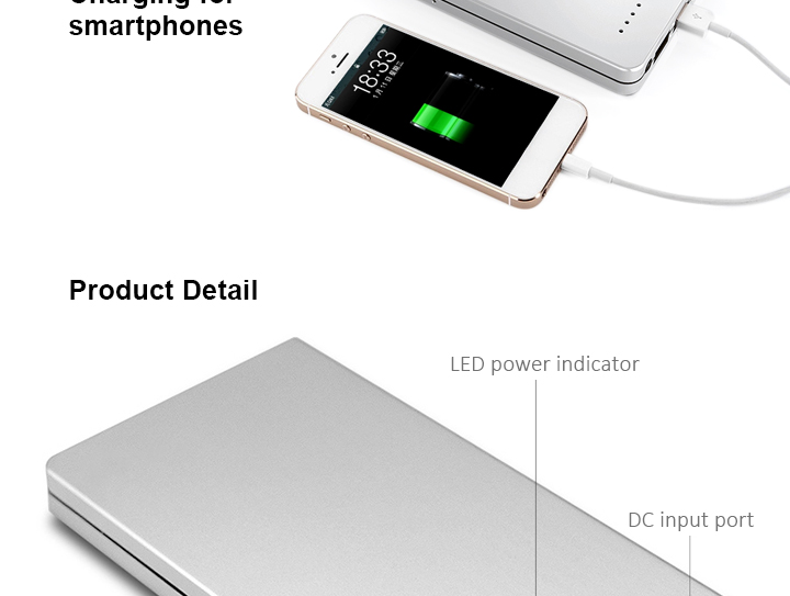 External Battery Pack 30000mAh Capacity Universal Charger Laptop Power Bank