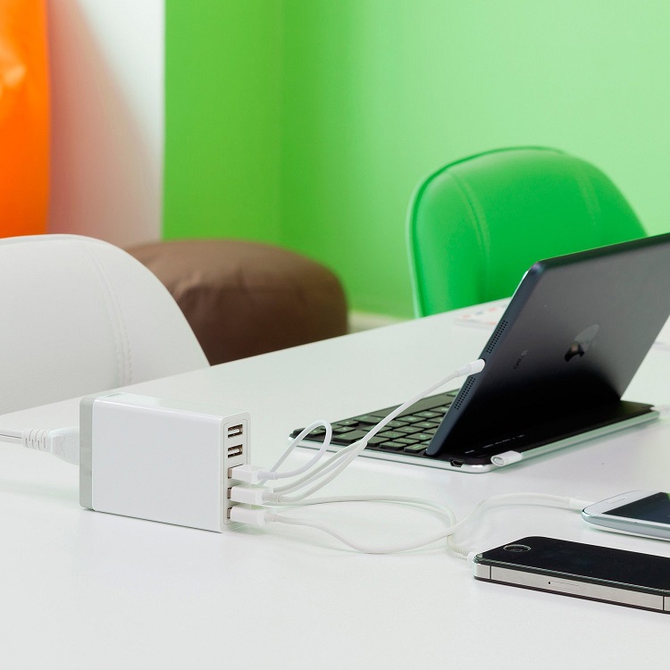 5 in 1 Charge All 8A Charger Tech Technology Universal Charging Station